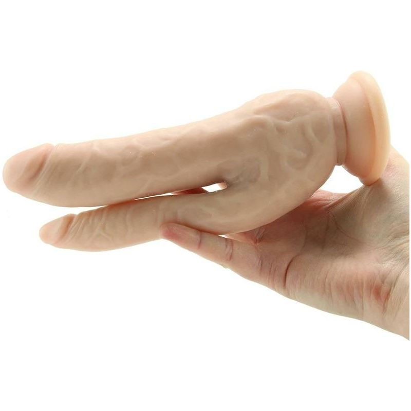 Dildo Double - Dr.Skin - 8'' DP Cock Blush Novelties Sensations plus