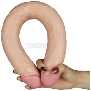 Dildo Double - Legendary King-Sized - Realistic Slim Ultra Legendary King-Sized Sensations plus