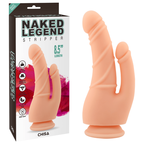 Dildo Double - Naked Legend - Stripper Naked Legend Sensations plus