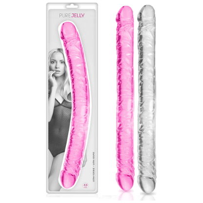 Dildo Double - Pure Jelly - 44cm Pure Jelly Sensations plus