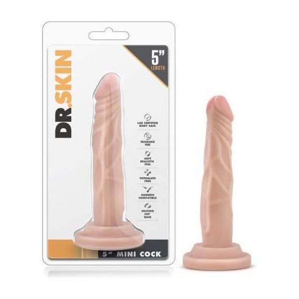 Dildo - Dr.Skin - 5 pouces Mini Cock Blush Novelties Sensations plus