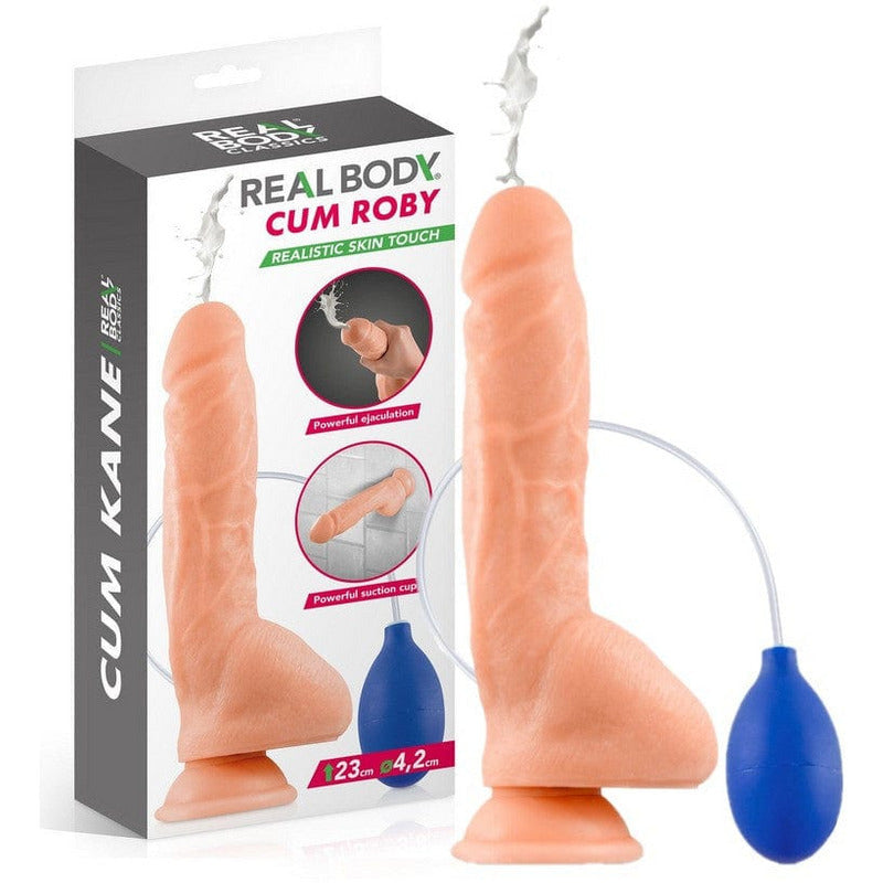 Dildo Éjaculateur - Real Body - Cum Roby Real Body Sensations plus