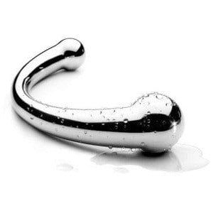 Dildo en Métal -J Curve G Spot Silver - Double Wand Sensations Plus Sensations plus