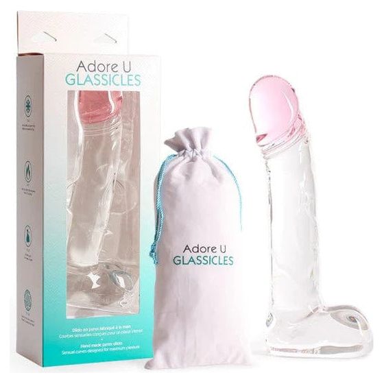 Dildo en Pyrex - Adore U Glassicles - Deux Adore U Sensations plus