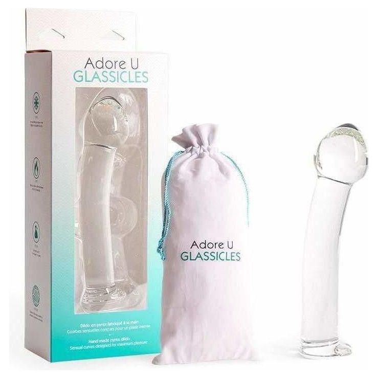 Dildo en Pyrex - Adore U Glassicles - Trois Adore U Sensations plus