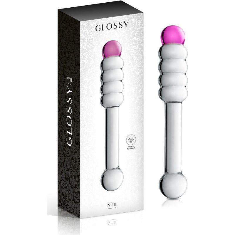 Dildo en Pyrex - Glossy Toys - Onze Glossy Toys Sensations plus