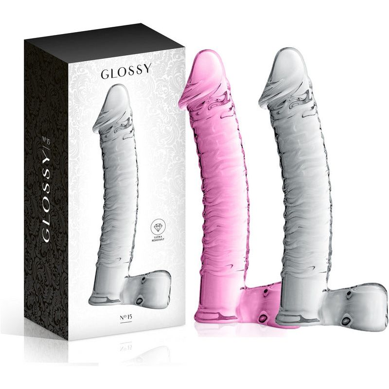 Dildo en Pyrex - Glossy Toys - Quinze Glossy Toys Sensations plus