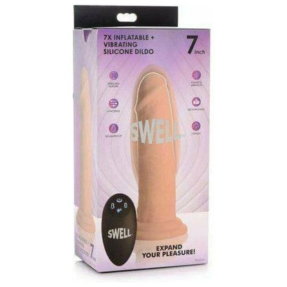 Dildo Gonflable - Swell - 7X Inflatable Vibrating Remote Control 7'' Swell Sensations plus