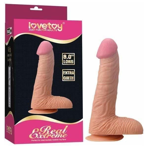 Dildo - Lovetoy - Real Extreme 8'' Pouces RealExtreme Sensations plus