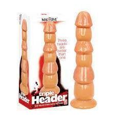 Dildo - Massive - Triple Header Icon brands Sensations plus