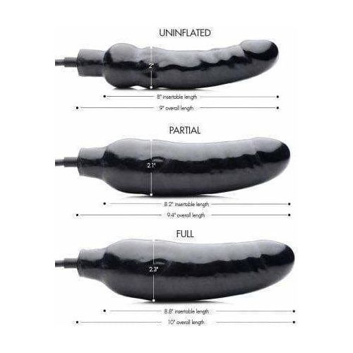 Dildo Gonflable - Master Series - Primal Inflatable Dildo Master Series Sensations plus