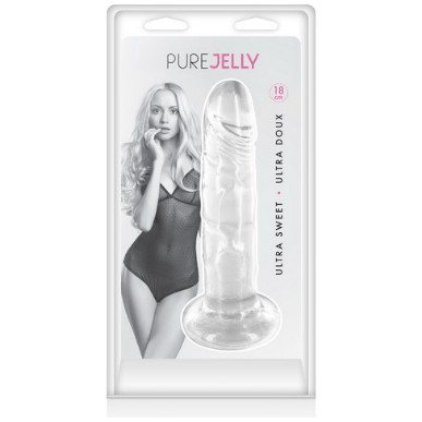 Dildo - Pure Jelly - Large 18cm Pure Jelly Sensations plus