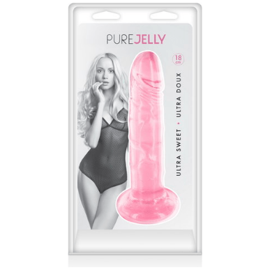 Dildo - Pure Jelly - Large 18cm Pure Jelly Sensations plus