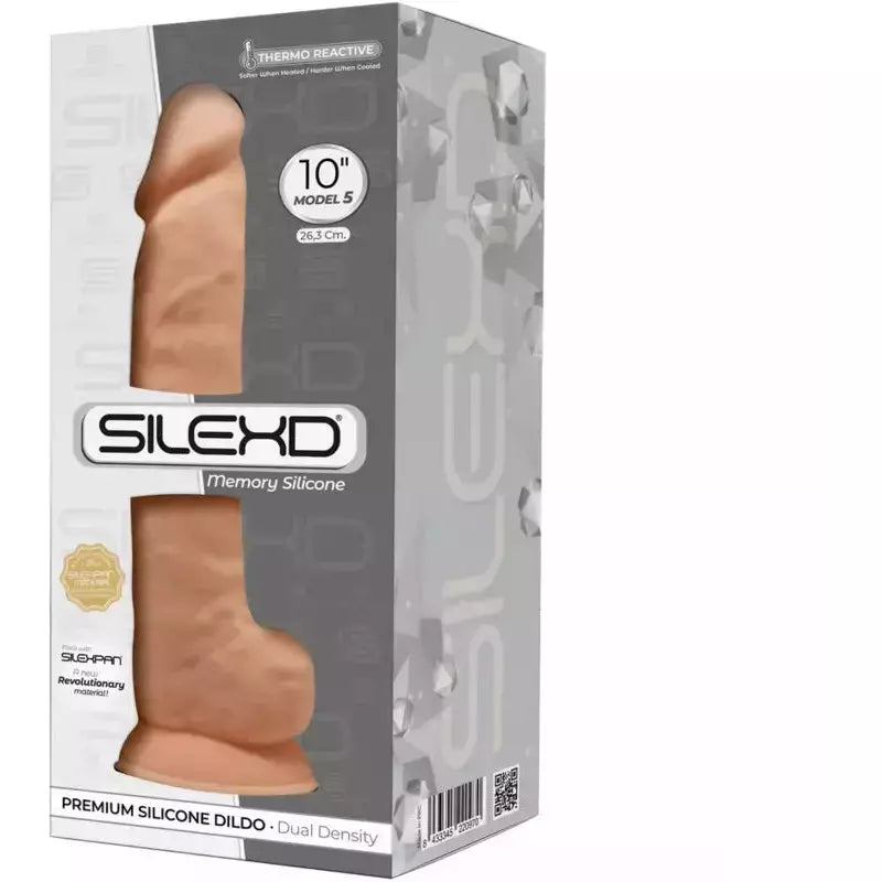 Dildo - SilexD - Model 1 - 10 pouces avec testicules SilexD Sensations plus
