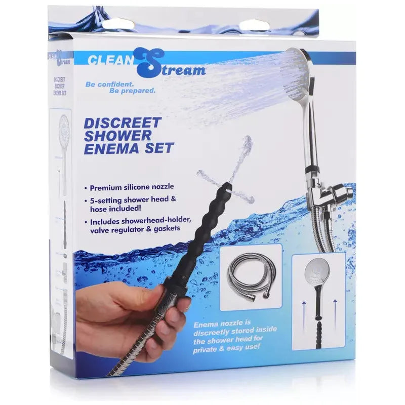 Douche Anale - Clean&Stream - Discreet Shower Enema Set CleanStream Sensations plus