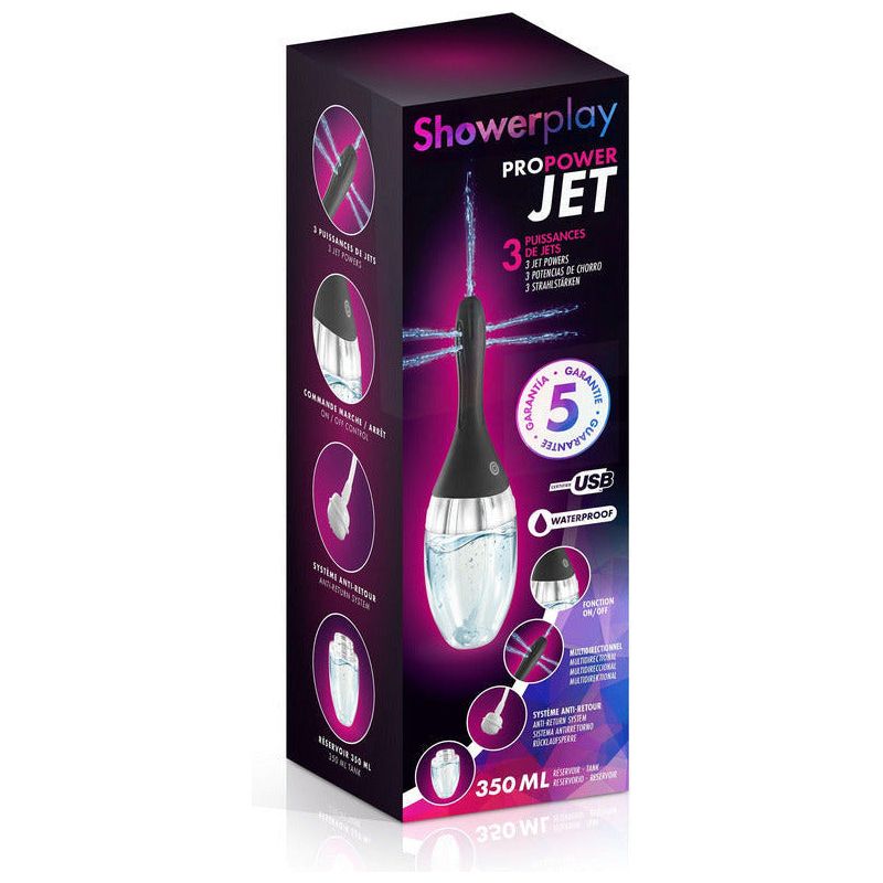 Douche Anale - Shower Play - Electric ProPower Jet Shower Play Sensations plus