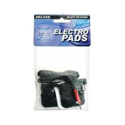 Électrostimulation - Zeus - Deluxe Black Electro Pads Zeus Sensations plus