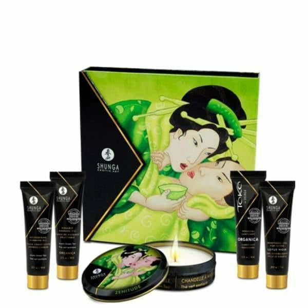 Ensemble - Shunga - Secrets de Geisha - Organica Thé Vert Exotique Shunga Sensations plus