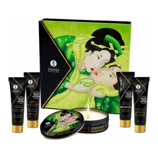 Ensemble - Shunga - Secrets de Geisha - Organica Thé Vert Exotique Shunga Sensations plus