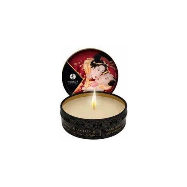 Ensemble - Shunga - Secrets de Geisha - Vin Pétillant à la Fraise Shunga Sensations plus