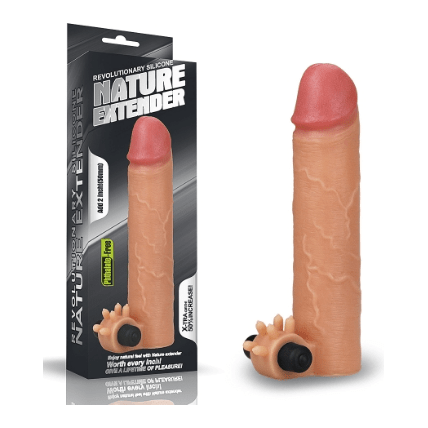 Extension - Nature Extender - Vibrant +2 pouces Nature Extender Sensations plus