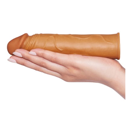 Extension - Pleasure X-Tender - +1 pouce Foncé Pleasure X-tender Sensations plus