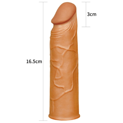 Extension - Pleasure X-Tender - +1 pouce Foncé Pleasure X-tender Sensations plus