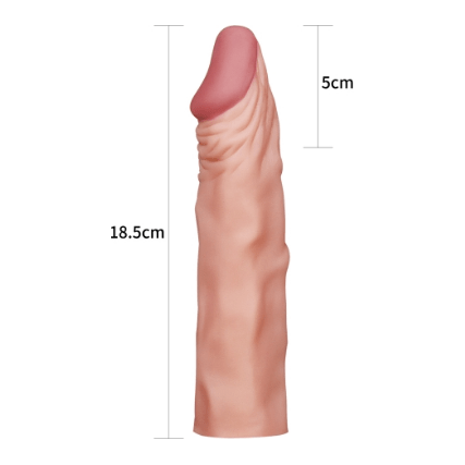 Extension - Pleasure X-Tender - +2 pouces pâle Pleasure X-Tender Sensations plus