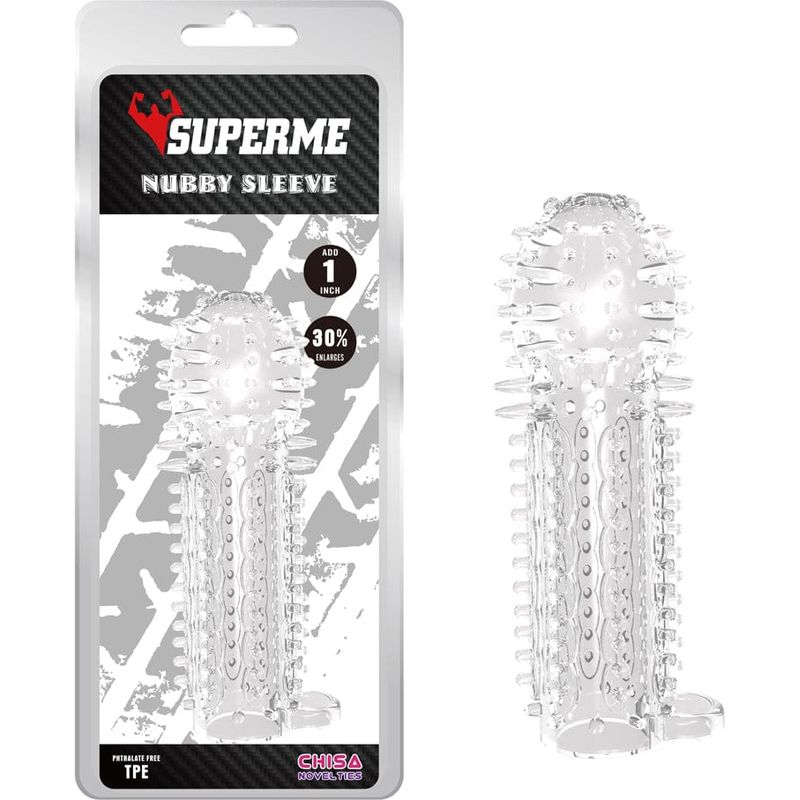 Extension - SuperMe - Nubby Sleeve SuperMe Sensations plus