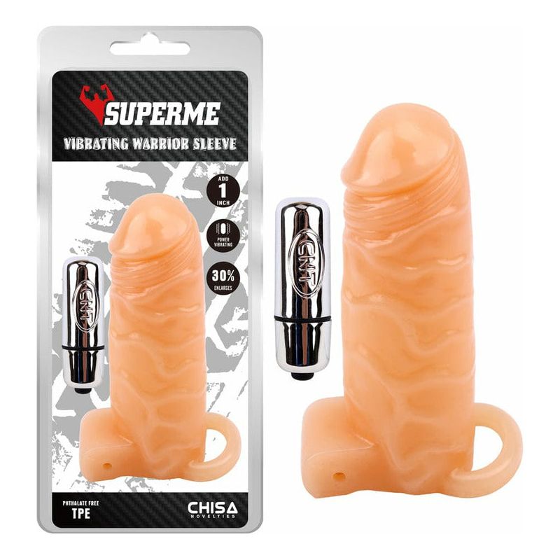Extension - SuperMe - Vibrating Warrior Sleeve SuperMe Sensations plus