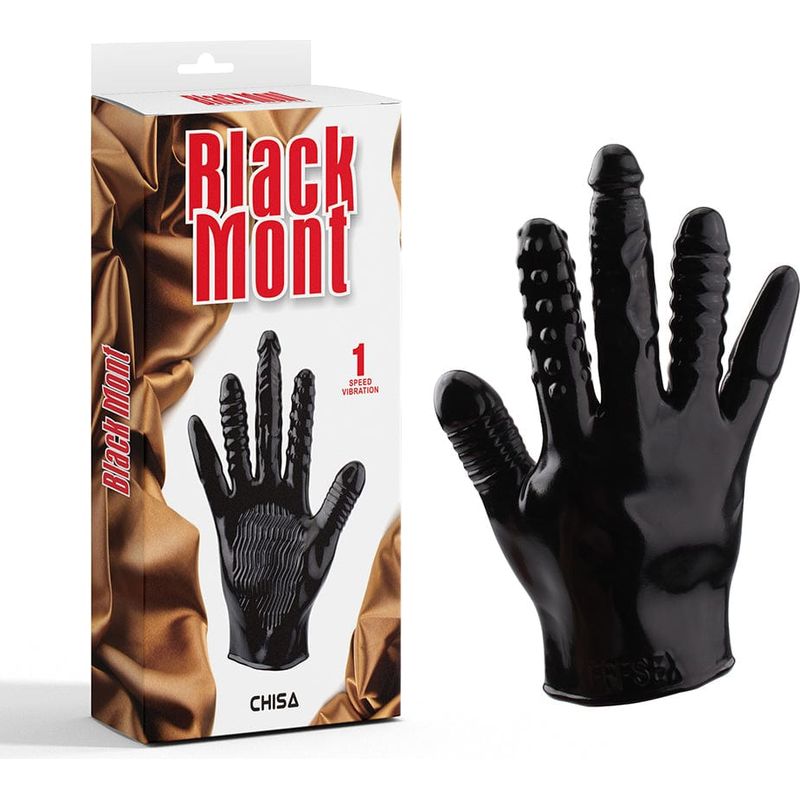 Fetish - Black Mont - Anal Quintuple Glove Black Mont Sensations plus