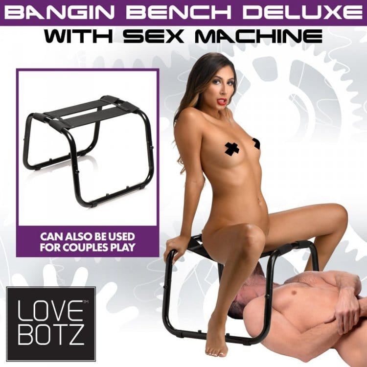 Fetish - Lovebotz - Deluxe Bangin' Bench with Sex Machine LoveBotz Sensations plus