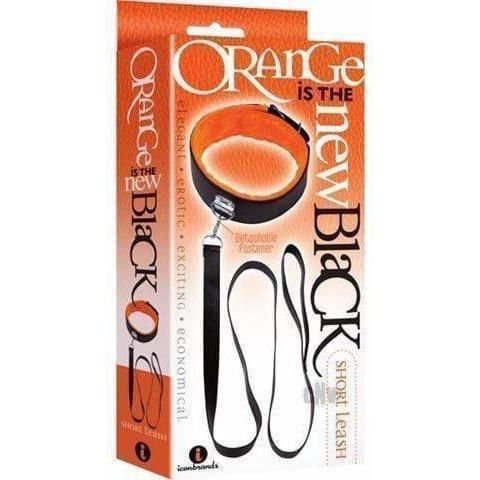 Fetish - Orange is the New Black - Collier avec Laisse Icon brands Sensations plus