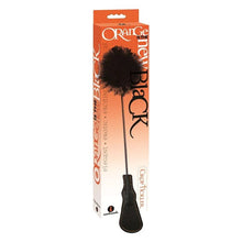 Fetish - Orange is the new black - Crop and Tickler Icon brands Sensations plus