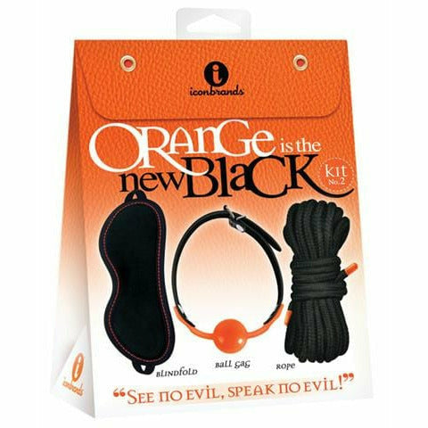 Fetish - Orange is the New Black - Kit #2 - See No Evil, Speak No Evil Icon brands Sensations plus