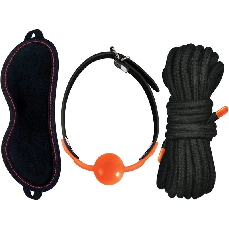 Fetish - Orange is the New Black - Kit #2 - See No Evil, Speak No Evil Icon brands Sensations plus