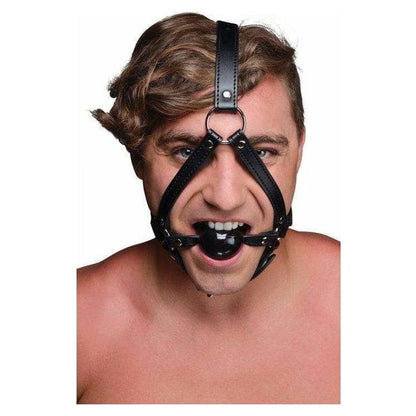 Ball Gag - Strict - Head Harness with Ball Gag STRICT Sensations plus