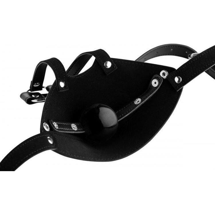 Ball Gag - Strict - Muzzle Harness with Ball Gag STRICT Sensations plus