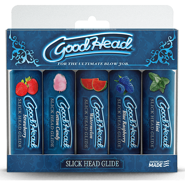 Gel Comestible - GoodHead - Slick Head Glide GoodHead Sensations plus