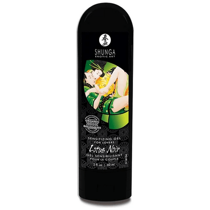 Gel Sensibilisant Pour Couple - Shunga - Lotus Noir Shunga Sensations plus