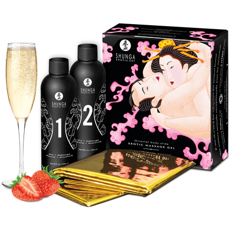 Gelée de Massage Érotique Nuru - Shunga - Corps à corps oriental Shunga Sensations plus