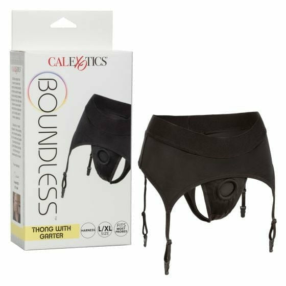 Harnais - CalExotics - Boundless Thong with Garter CalExotics Sensations plus