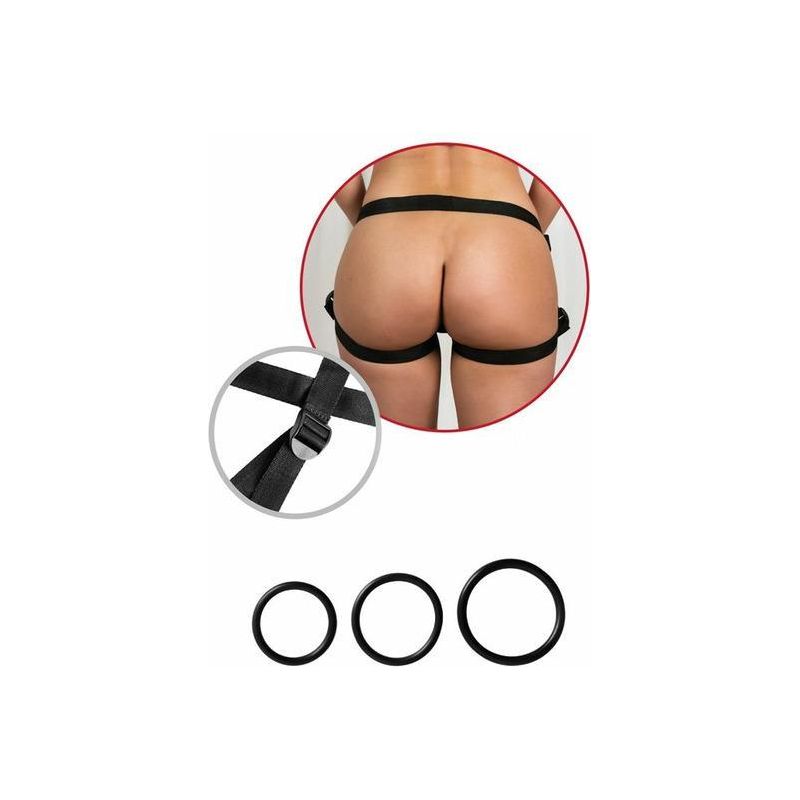 Harnais - Miss Morgane - Harnais Rouge Miss Morgane Sensations plus