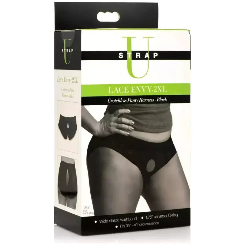 Harnais - Strap U - Lace Envy Strap U Sensations plus