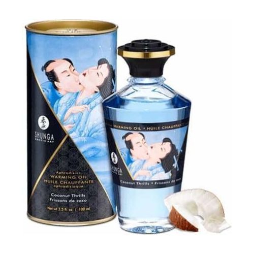 Huile Chauffante - Shunga - Baisers Intimes Shunga Sensations plus