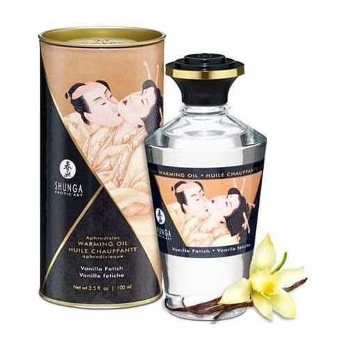 Huile Chauffante - Shunga - Baisers Intimes Shunga Sensations plus