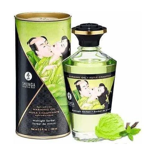 Huile Chauffante - Shunga - Baisers Intimes Shunga Sensations plus