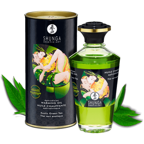 Huile Chauffante - Shunga - Baisers Intimes Shunga Sensations plus
