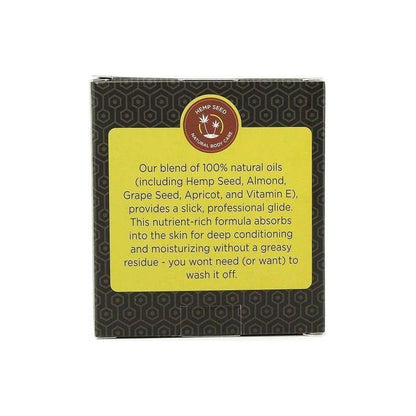 Huile de Massage - Hemp Seed - Ensemble de 3 - Earthly Body Earthly Body Sensations plus