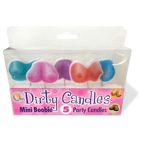 Humour - Dirty Boob Candles - Format de 5 Sensations Plus Sensations plus
